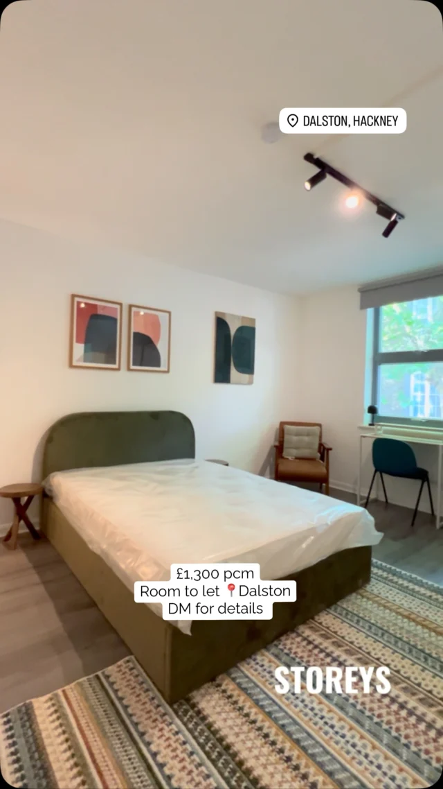 Co-Sharing apartment in #Dalston 3 x rooms to rent with bills including starting from £1,050 pcm.

📧 lettings@storeys.co for further details or to arrange an appointment.

#livingstoreys #storeys #lettings #hmo #roomtolet #lettings #hackney #interiordesign #torent #dalston
